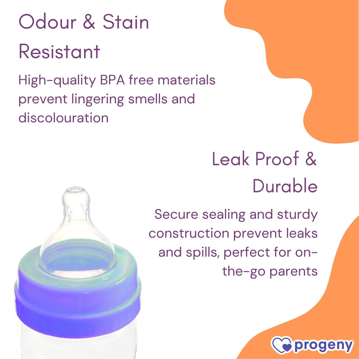 Wide Neck Anti-Colic Baby Feeding Bottle, 240ml, Newborns & Toddlers, BPA Free (Pink)